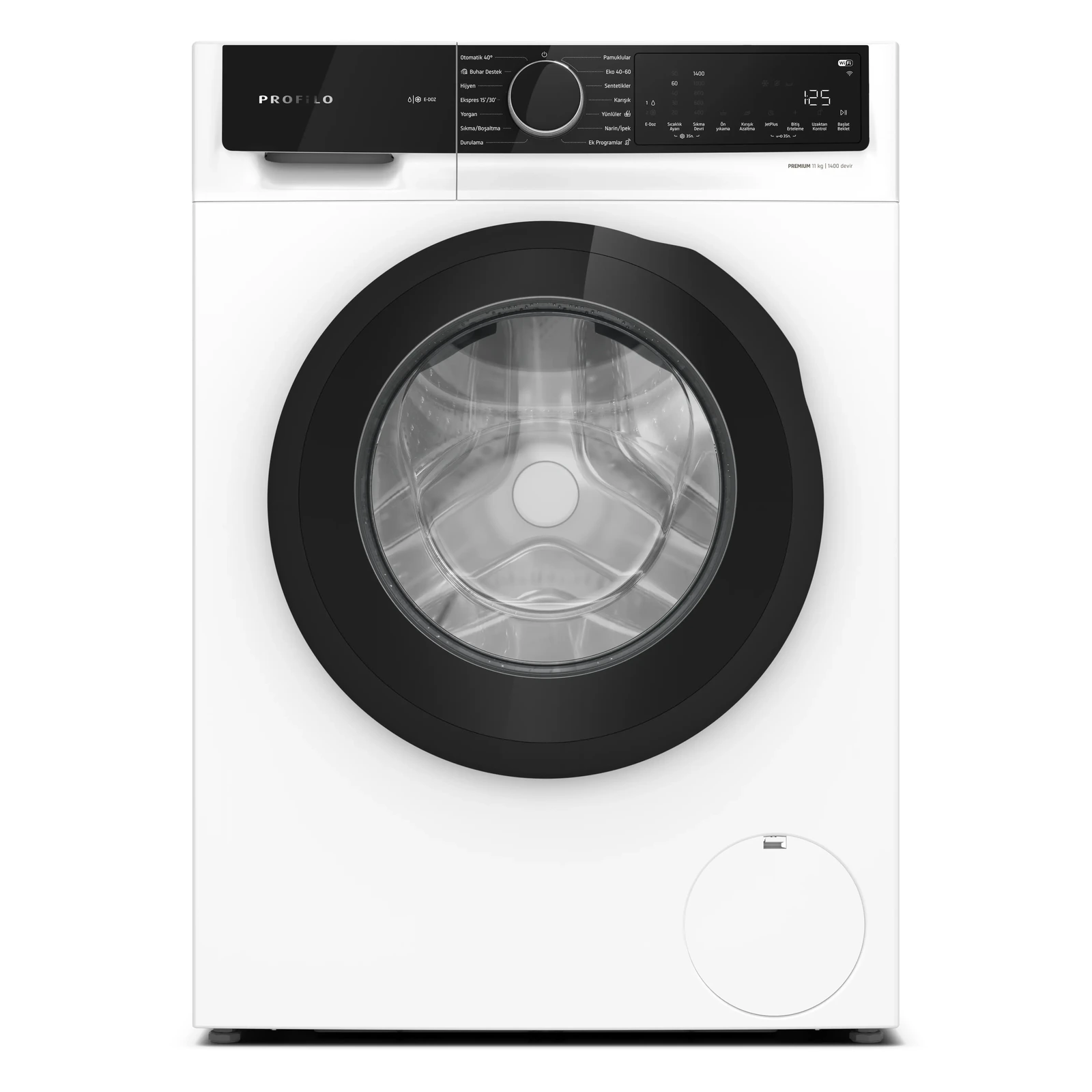 Profilo CGK264F0TR Çamaşır Makinesi 11 kg 1400 Devir Beyaz