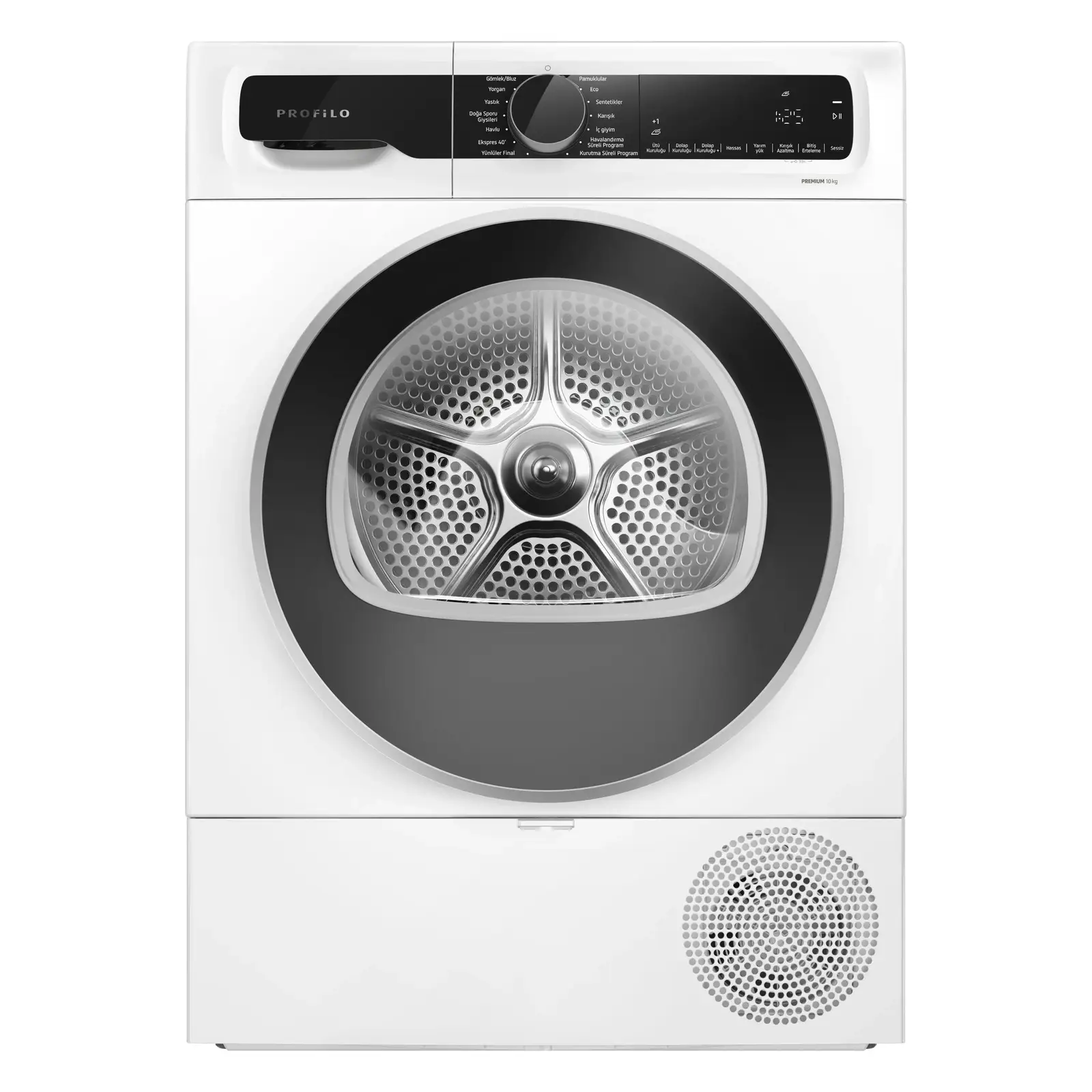 Profilo KM10611CTR 10 kg Çamaşır Kurutma Makinesi A+++ Enerji Sınıfı Isı Pompalı Kırışıklık Önleyici Özellikler