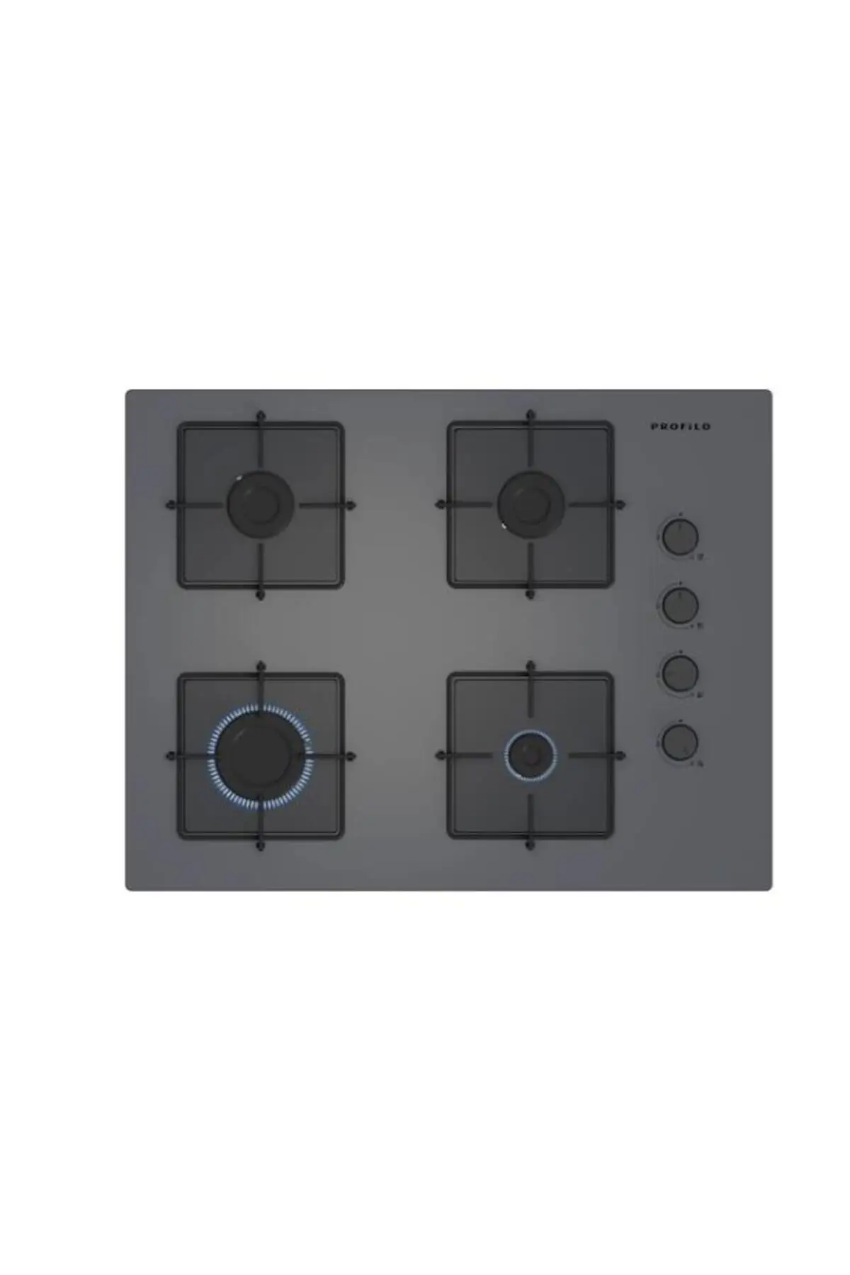 PROFİLO OE37P9P10D ANKASTRE GRİ CAM OCAK